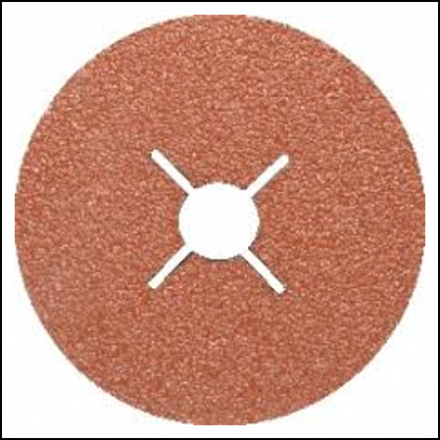 Abrasive Fox Disc Resin Fibre 115mm P100 25