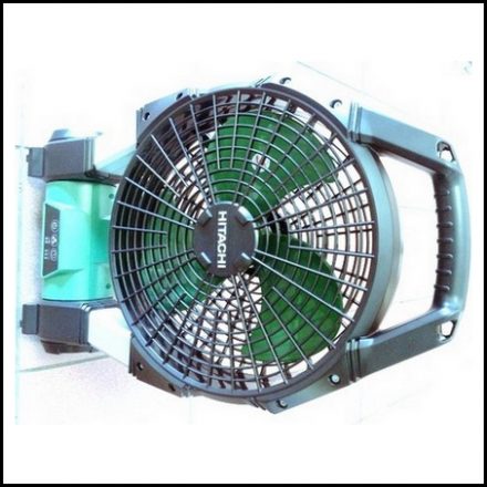 Hitachi Fan With Adaptor Cordless 18V